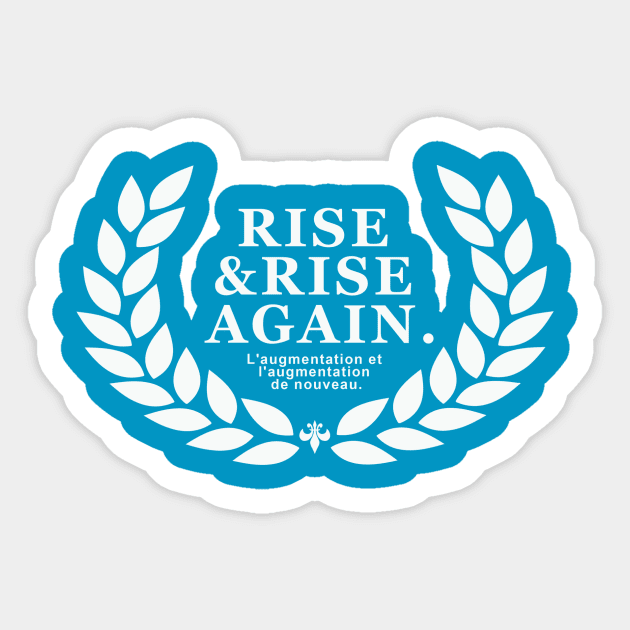 Rise & Rise Again Sea Crystals Sticker by TheSteadfast